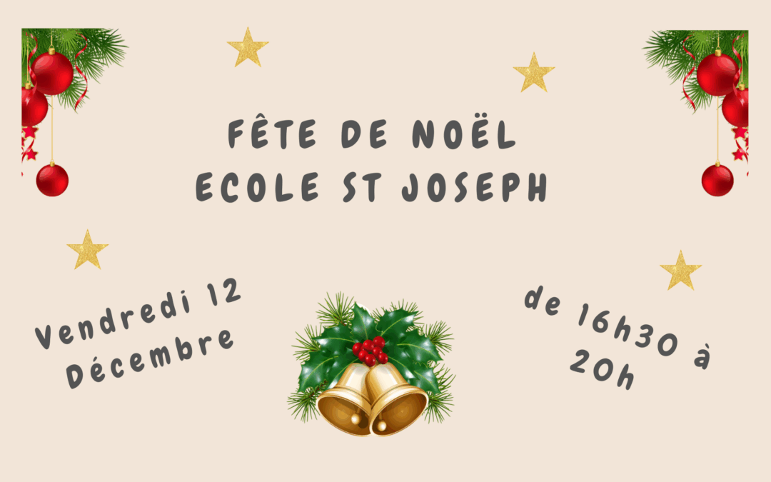 Fête de Noël 12 décembre 2025